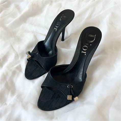 dior vintage kitten heels